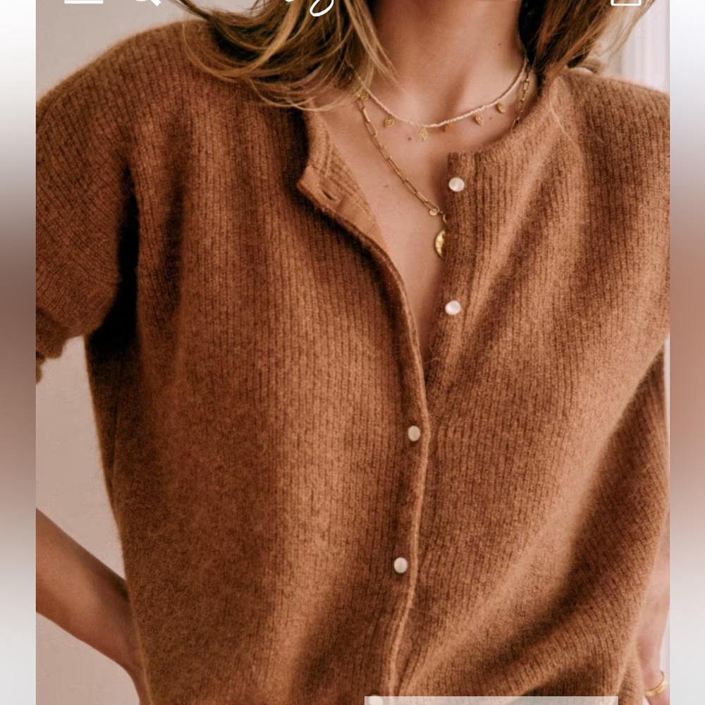 Sezane Gaspard Cardigan Sweater